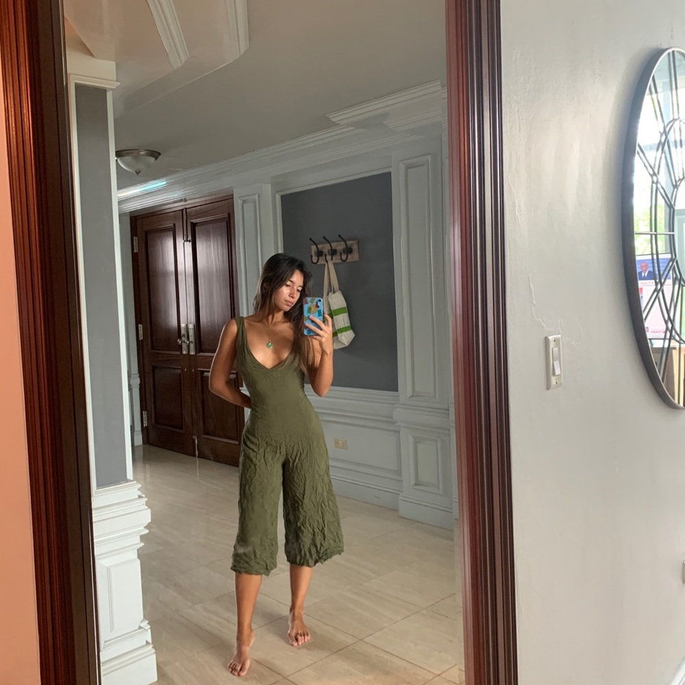Forest Green jumpsuit